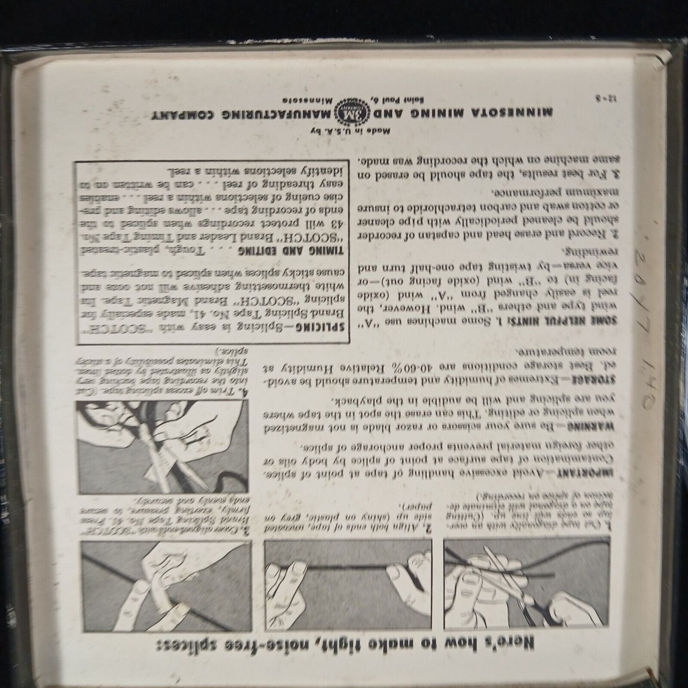 Audio SCOTCH MAGNETIC TAPE 3M - Picture 6 of 7